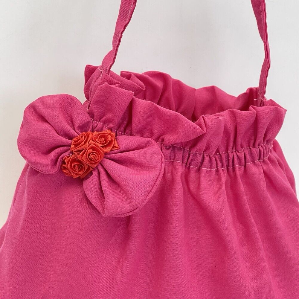 Girls Accessories Pink Purse Bag & Headband Set With Bow - Picture 2 of 15